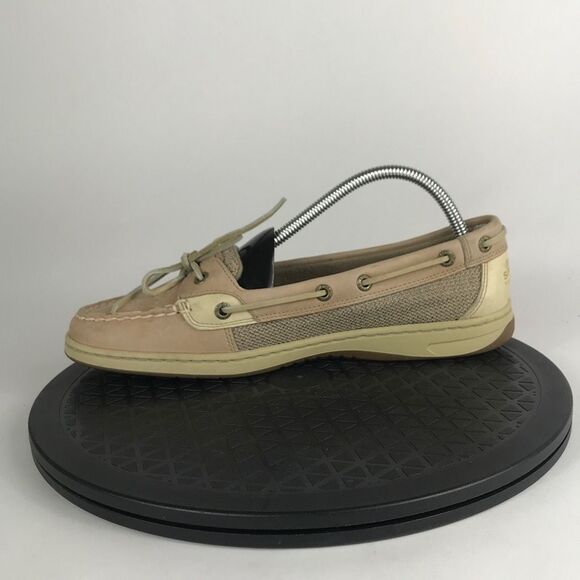 Sperry Top Sider Angelfish Boat Shoes Brown Leather 9102047 Women’s Size 10 - Picture 9 of 12